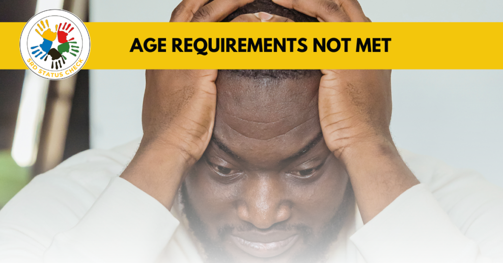 Age Requirements Not Met Reason