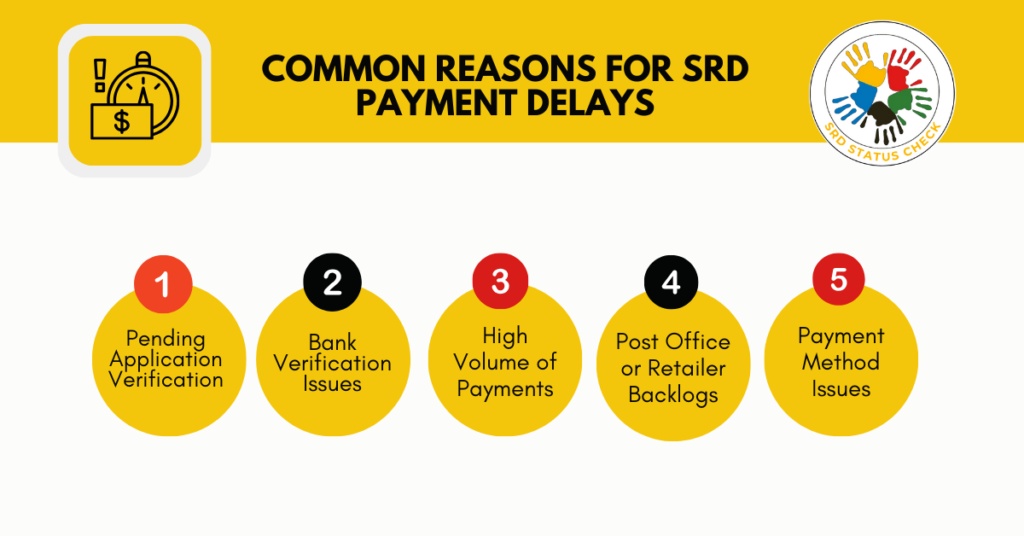 Common Reasons for SRD Payment Delays