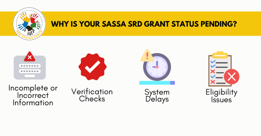 Why Is Your SASSA SRD Grant Status Pending