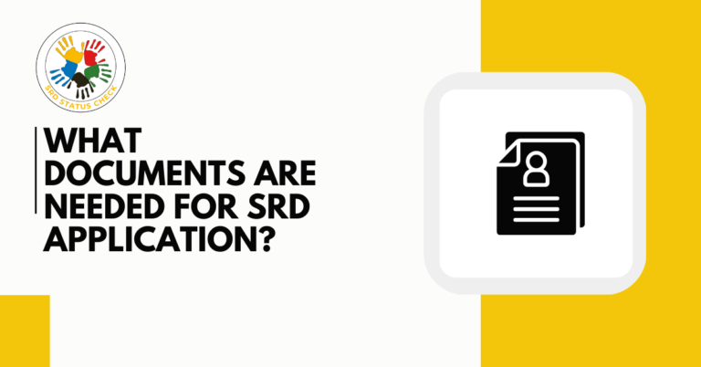 What documents are needed for SRD application?