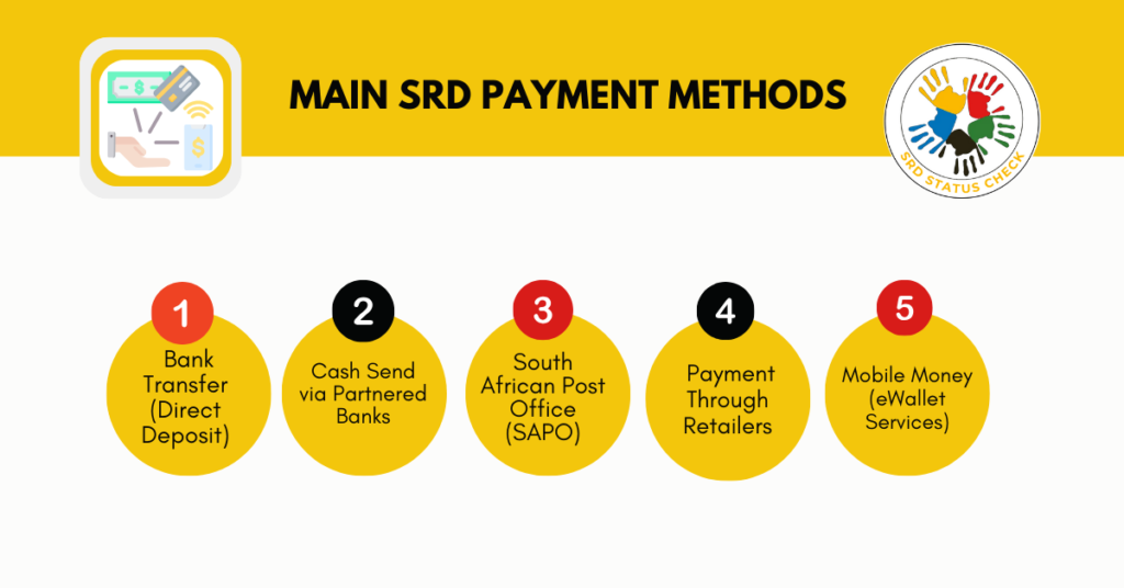 main srd payments method